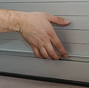 Easy to Lift Rail System for Shutters