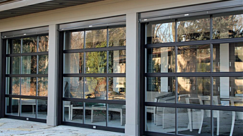 Kanata AL 976 Aluminum Upwardor® Garage Door.