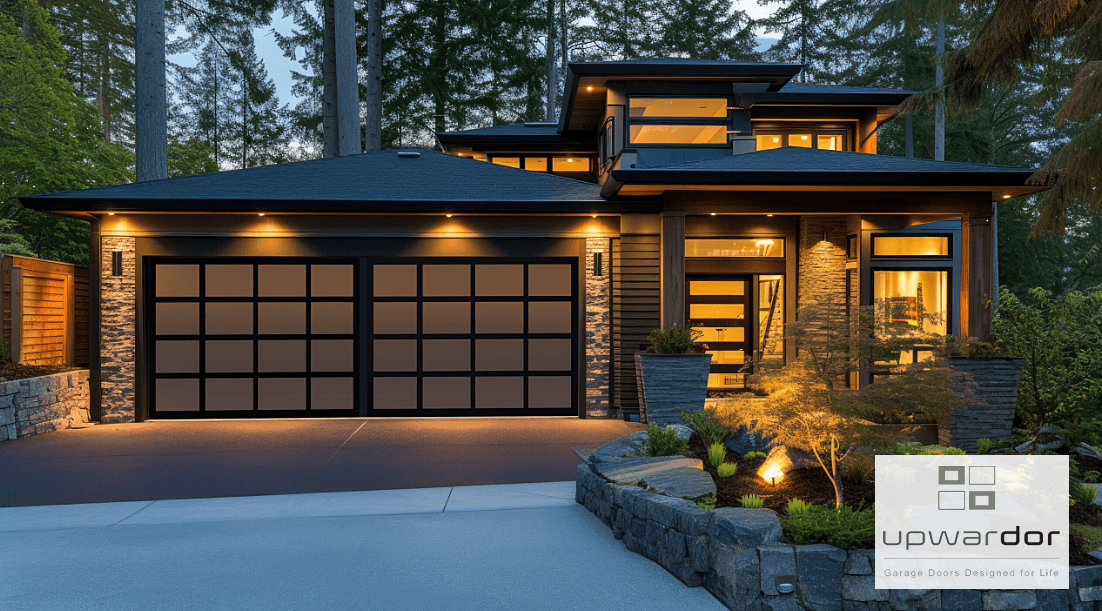 A Home with New Upwardor® Aluminum Full View Door