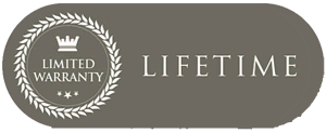 Upwardor® Limited Lifetime Warranty icon.