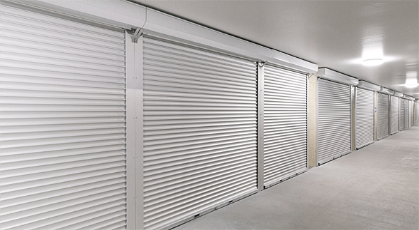 Tambourguard Storage Shutters at a Storage facility.